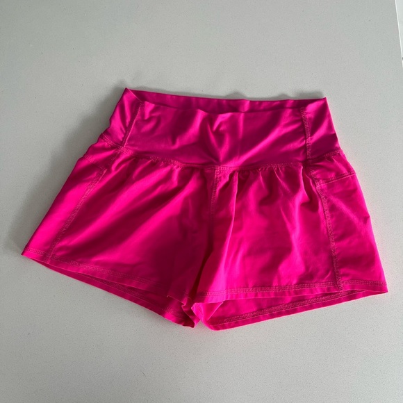 Hot Pink Active Shorts - Picture 1 of 1